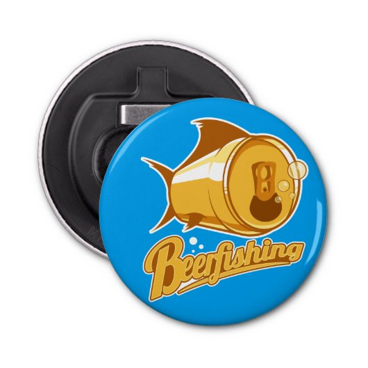 ビール及び魚釣り 栓抜き (正面)