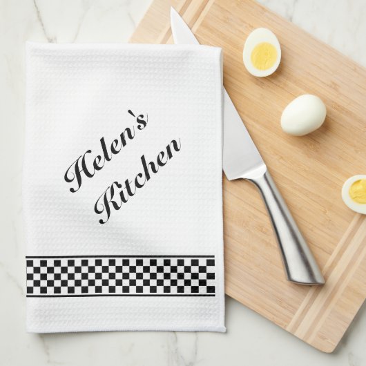 ビール及びBratwurst - Ich Liebe Dich! (I愛) キッチンタオル (四つ折り)