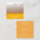 ビール名刺 スクエア名刺 (正面/裏面)