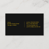 ビール名刺 名刺 (裏面)