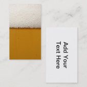 ビール名刺 名刺 (正面/裏面)