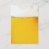 ビール名刺 名刺 (裏面)