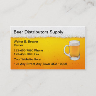 ビール名刺 名刺