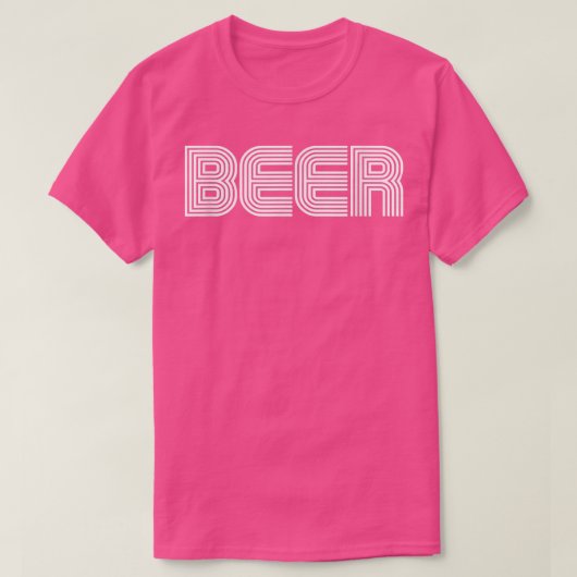 ビール名家族の最後の最初のチームおもしろい Tシャツ (デザイン正面)
