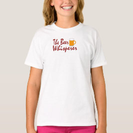 ビール囁くもの Tシャツ