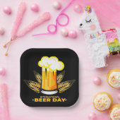 ビール国際的の日 ペーパープレート (パーティー)