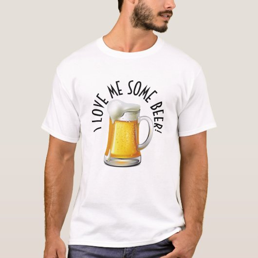ビール大好き Tシャツ (正面)