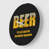 ビール大時計の朝食だけじゃない ラージ壁時計 (傾斜)
