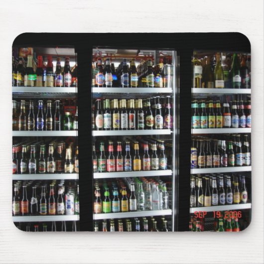 ビール天国 マウスパッド (正面)