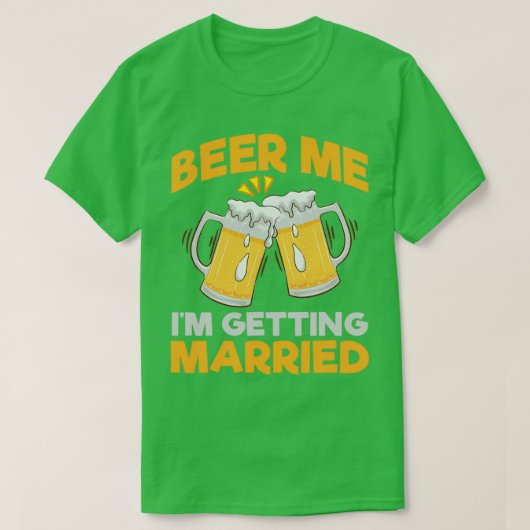ビール好おもしろいきドリンカー Tシャツ (デザイン正面)
