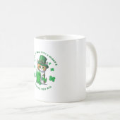 ビール好きでケール静かのおもしろい方が好い コーヒーマグカップ (正面右)