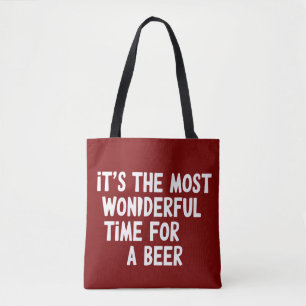 ビール好きには最高のクリスマス トートバッグ