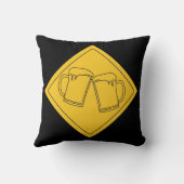 ビール好きのサイン クッション (裏面)