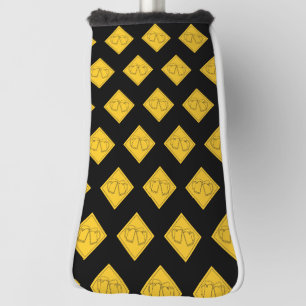 ビール好きのサイン ゴルフヘッドカバー