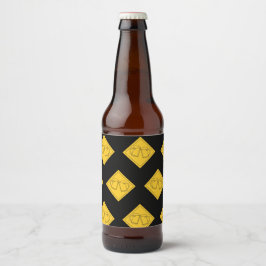 ビール好きのサイン ビールラベル