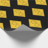 ビール好きのサイン ラッピングペーパー (角)