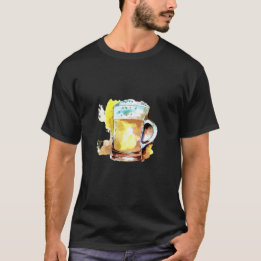 ビール好きのシャツを飲む Tシャツ