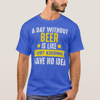 ビール好きのビールの贈り物クラフトビールTシャツ Tシャツ