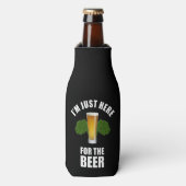 ビール好きの人が来おもしろいた ボトルクーラー (ボトル正面)
