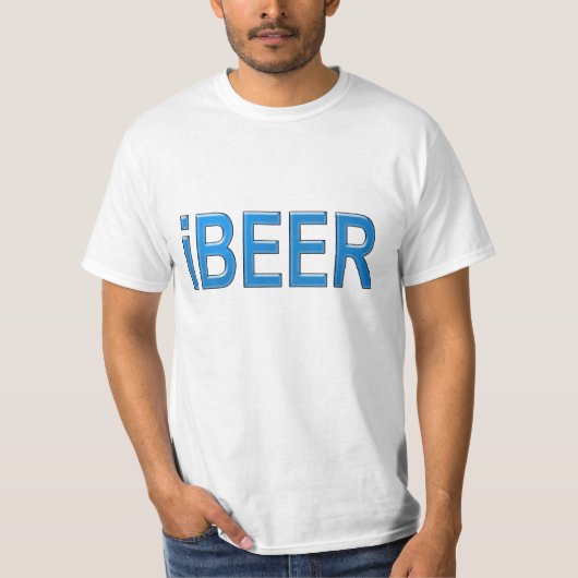 ビール好きのTシャツ Tシャツ (正面)
