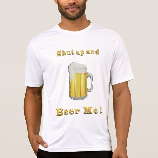 ビール好きのTシャツ Tシャツ (正面)