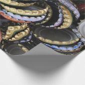 ビール好きカッコいいとトレンディー ラッピングペーパー (角)