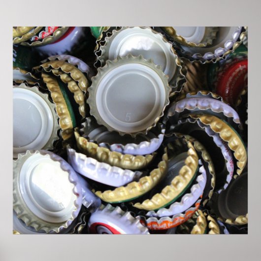 ビール好きカッコいいとトレンディーI Love Beer ポスター (正面)