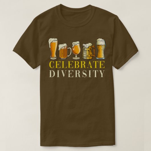 ビール好きギフトおもしろい醸造用クラフトビール Tシャツ (デザイン正面)