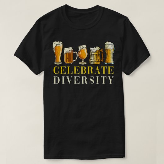ビール好きギフトおもしろい醸造用クラフトビール Tシャツ (デザイン正面)