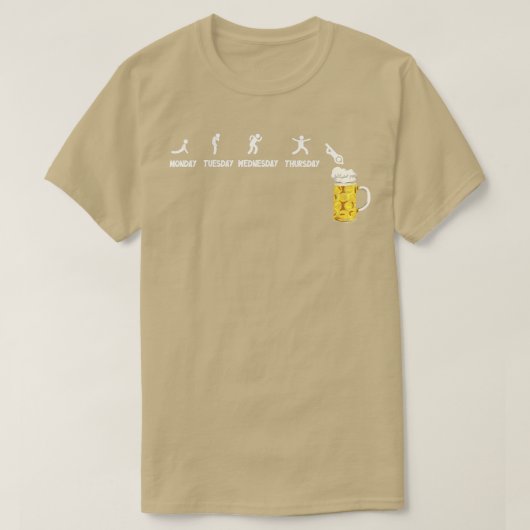 ビール好きビールおもしろい醸造酒パーティー Tシャツ (デザイン正面)