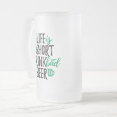 ビール好きマグ フロストグラスビールジョッキ (正面左)