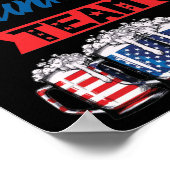 ビール好き独立を飲むアメリカの飲みチーム ポスター (角)