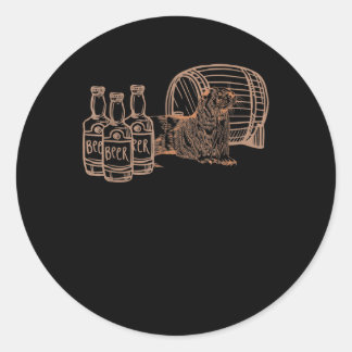 ビール好き飲み飲口 ラウンドシール