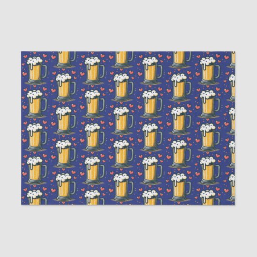 ビール好き 薄葉紙 (正面)