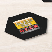 ビール好き|賛美ビール ペーパーコースター (アングル)