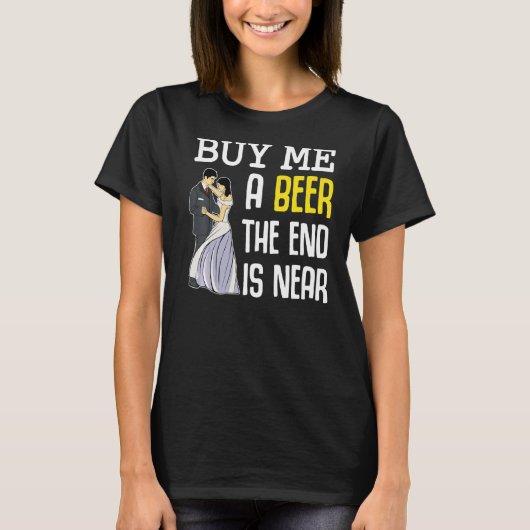 ビール学士飲みユーモアお祝い Tシャツ (正面)