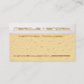 ビール専門の名刺 名刺 (裏面)