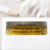 ビール差出人住所ラベル ラベル (インサイチュ)