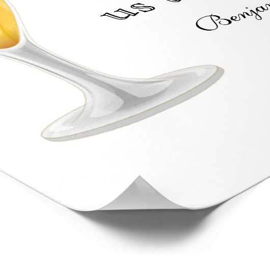 ビール引用文ポスター ポスター (角)