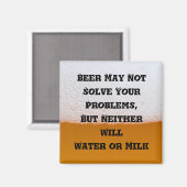 ビール引用文磁石 マグネット (正面/裏面)