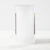 ビール引用文 フロストグラスビールジョッキ (中央)