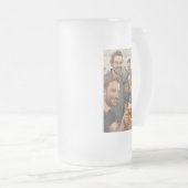 ビール引用文 フロストグラスビールジョッキ (正面右)