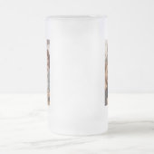 ビール引用文 フロストグラスビールジョッキ (中央)