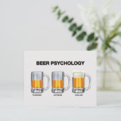 ビール心理学 ポストカード (スタンド正面)