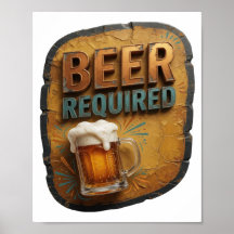 ビール必須のストライキングなテキストデザイン