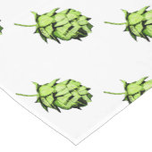 ビール恋人のためのインクのようなホツプの芸術! ショートテーブルランナー (コーナー)