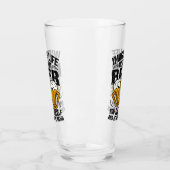 ビール想像無しの生おもしろい活 タンブラーグラス (左)