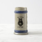 ビール愛好家こんにちは暗やみ私の旧友 ビールジョッキ (中央)