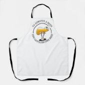 ビール愛好家のおもしろい引用文- Beer エプロン (正面)