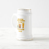 ビール愛好家の日 ビールジョッキ (正面左)